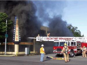 Fire Rages Through Salem Furniture Store Video Salem News Com