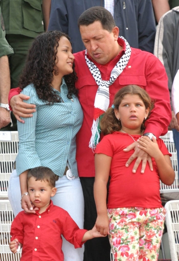 hugo chavez family