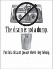 kitchen sink warning