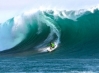 Big wave riding in Chile