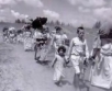 Palestinian refugees during Nakba, 1948