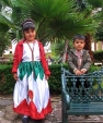 Brother and Sister in Independence Day celebration costumes, Guanajuato, Mexico, Sept. 16. 2008. Photo by Judi Iranyi