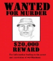 Wanted poster for murderer