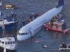 Downed plane in Hudson River