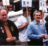 File photo of striking Teamsters
