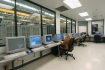 Verizon Wireless employees in the switch control room