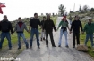 Friends stand fast for the people of Bil`in in Occupied Palestine