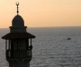 Mosque on the coast of the Mediterranean Sea on the Gaza coast. Courtesy: Ma’an News Service.