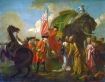 Robert Clive after the Battle of Plassey
