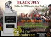 29th observation of Black July in London