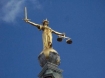 Old Baley justice statue