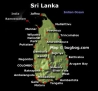 Map of Sri Lanka
