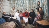 The Sumarin family in their contested Silwan home earlier this month.
