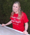 Jessica Hoffman, HCAO rally organizer