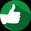 thumbs up cannabis