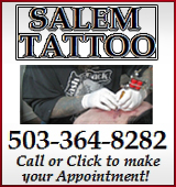 Since 1985, Salem Tattoo is one of the oldest and most established shops in Salem, in Oregon's Willamette Valley.
