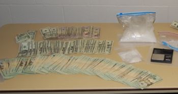 Meth and cash seized during raid in Oregon, 4-10-08