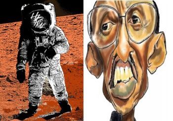 Kagame and Moon landings