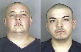 Murder suspects Dustin Michael Freeman and Miguel Aispuro