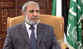 Hamas leader Mahmoud al-Zahar 