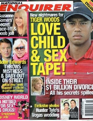 national enquirer Tiger Woods