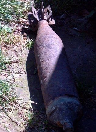 unexploded ordnance