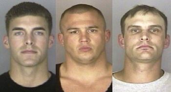 28-year old Colin Weddle, 34-year old Benedict Butler and 29-year old Ty Ryan Amaral