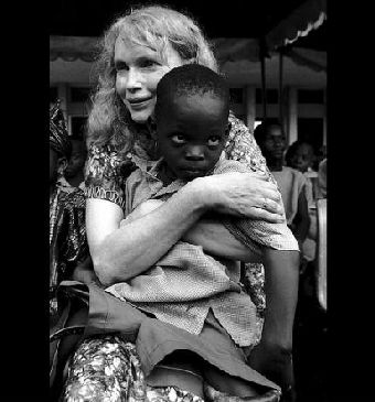 actress mia farrow joins fast to fight hunger 