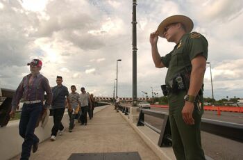 U.S. Border Patrol in action