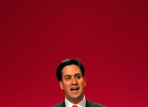 Labour leader Ed Miliband