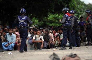 Rohingya Muslims are constantly routed, detained, tortured and murdered by the Burmese government and Buddhist mobs.