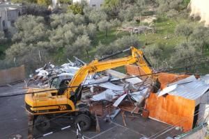 Destruction at Silwan