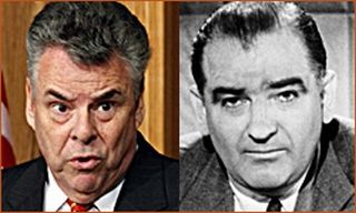 Rep. Peter King and Sen. Eugene McCarthy.