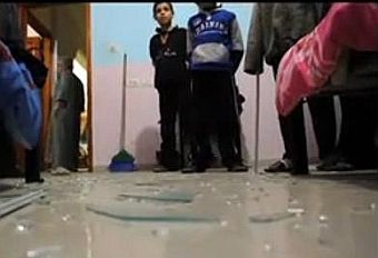 Damage from 22 March 2011 Israeli attack in Gaza