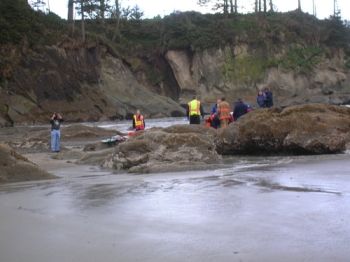 Coast Guard crews preparing for rescue airlift