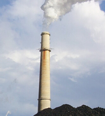 plant smoke stack