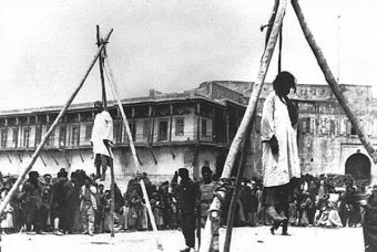 Images of the Armenian genocide.