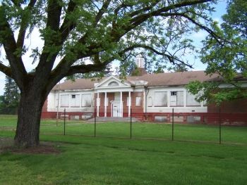 Old building at the Children's Farm Home in Corvallis, Oregon