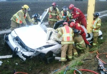 Head-on crash in Marion County, Oregon 11-8-09