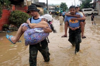 An average of 20 typhoons a year strike the Philippines. Photo: IRIN/Jason Gutierrez