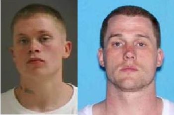 Suspects Leo Lopez and Frankie Gentry in Oregon home invasion robbery, 11-20-07