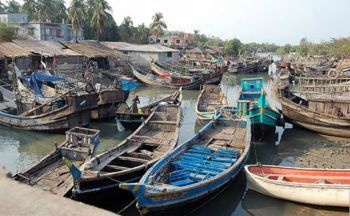 Boats at Maungdaw