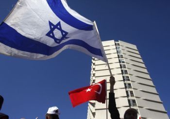 Turkey - Israel flags