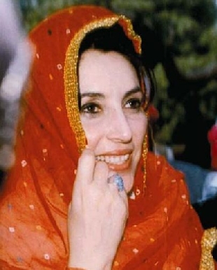 Pakistan Prime Minister Benazir Bhutto