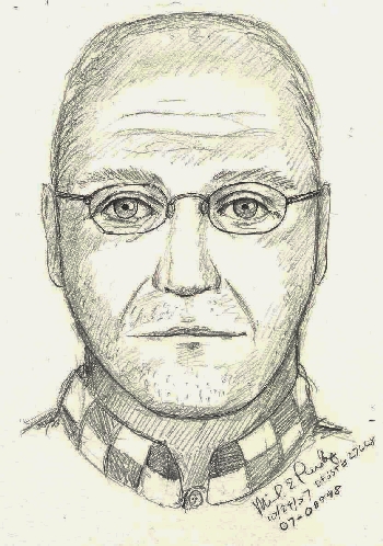 Sketch of exposure suspect suspect from Beaverton Police