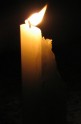 candles burning