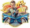 Used car dealer cartoon