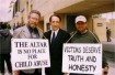 Manuel Vega, Sen. Joseph Dunn, lawyer Larry Drivon