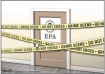 EPA crime scene image