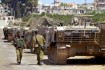 Israeli soldiers on the Lebanese border